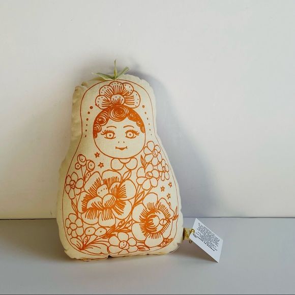 Team Sara Atsuyo et Akiko Cushion Pillows Toy MATRYOSHKA Brand New - Picture 2 of 7